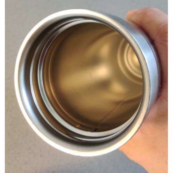 2011 Starbucks Stainless Silver 16oz Travel Tumbler Mug Thermos Coffee Beverage - Picture 4 of 12